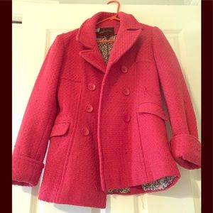Victoria Secret Moda International Pink Pea Coat